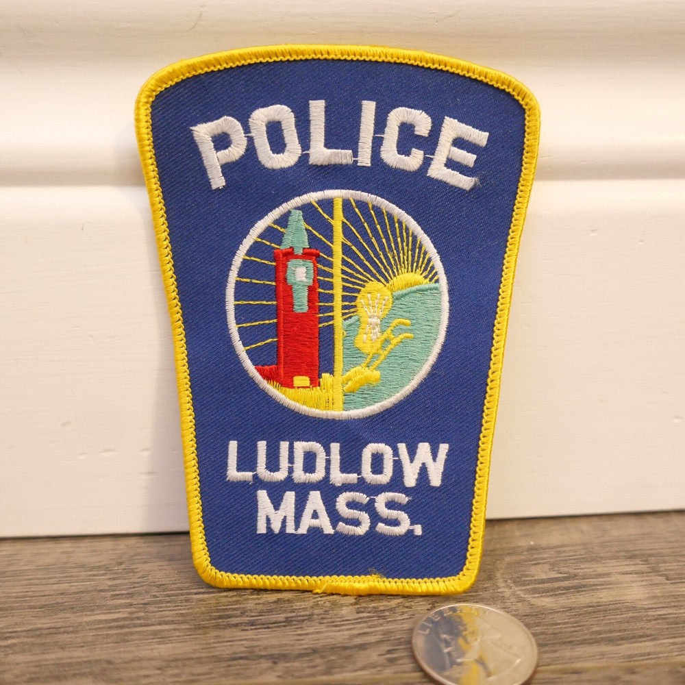 Ludlow Police Patch Massachusetts