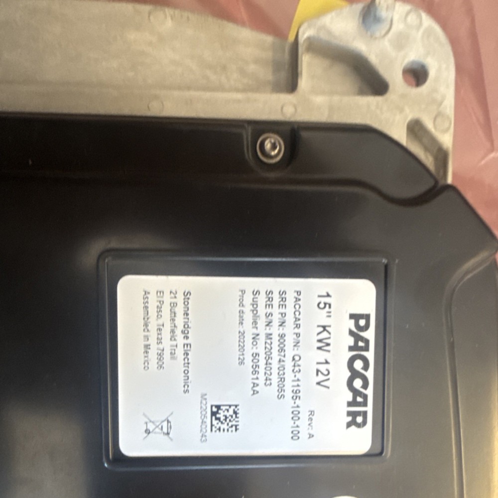 Kenworth gauge Cluster