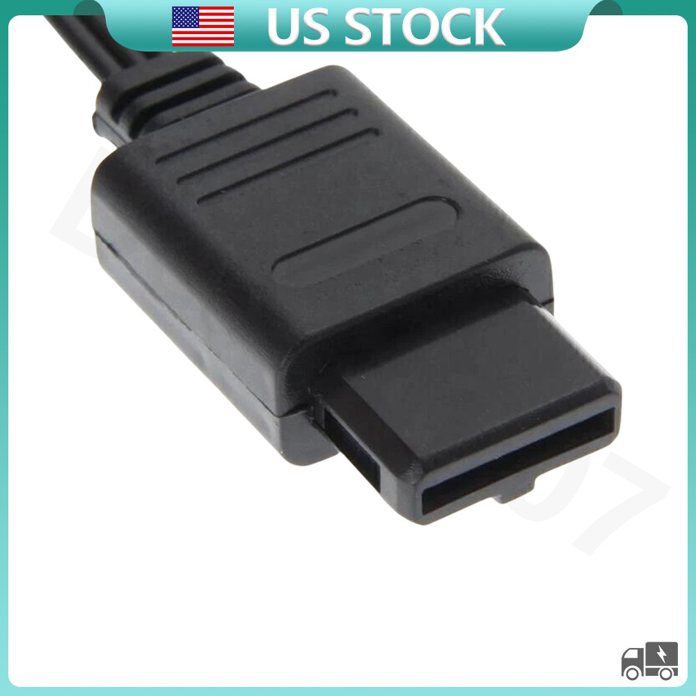 AV TV Audio Video Stereo Cable Cord For Nintendo 64 N64 SNES Gamecube 6FT