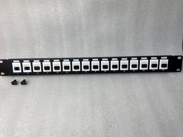 16 port SC SM In Line Keystone Coupler Patch Panel