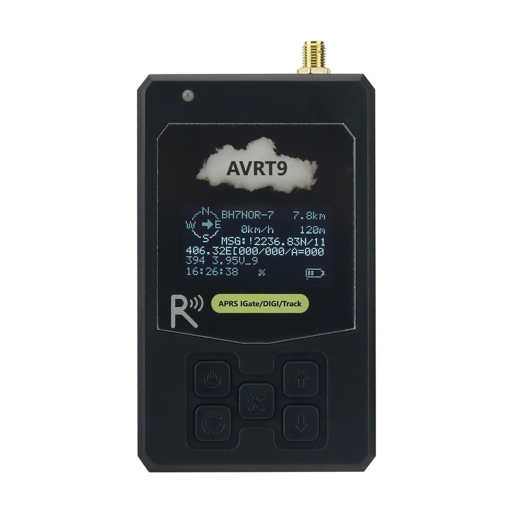 AVRT9 APRS TNC Portable DIGI/TRACKER/IGATE GPS+WIFI+BT VHF BT KISS