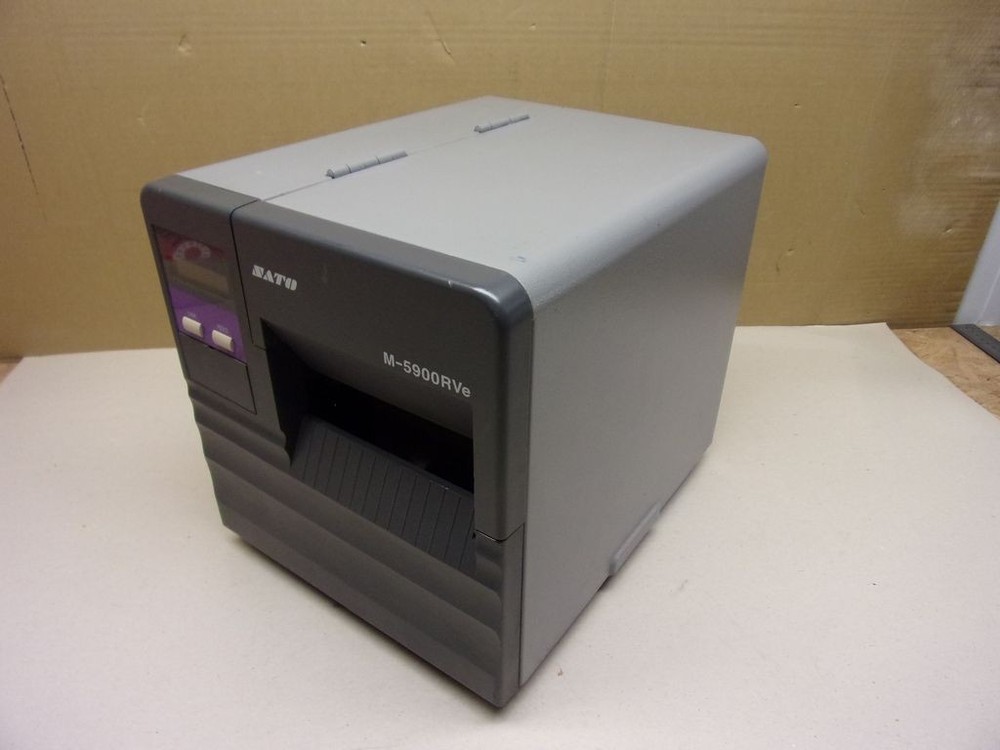 SATO M-5900RVe Industrial label printer, thermal printer, barcode printer