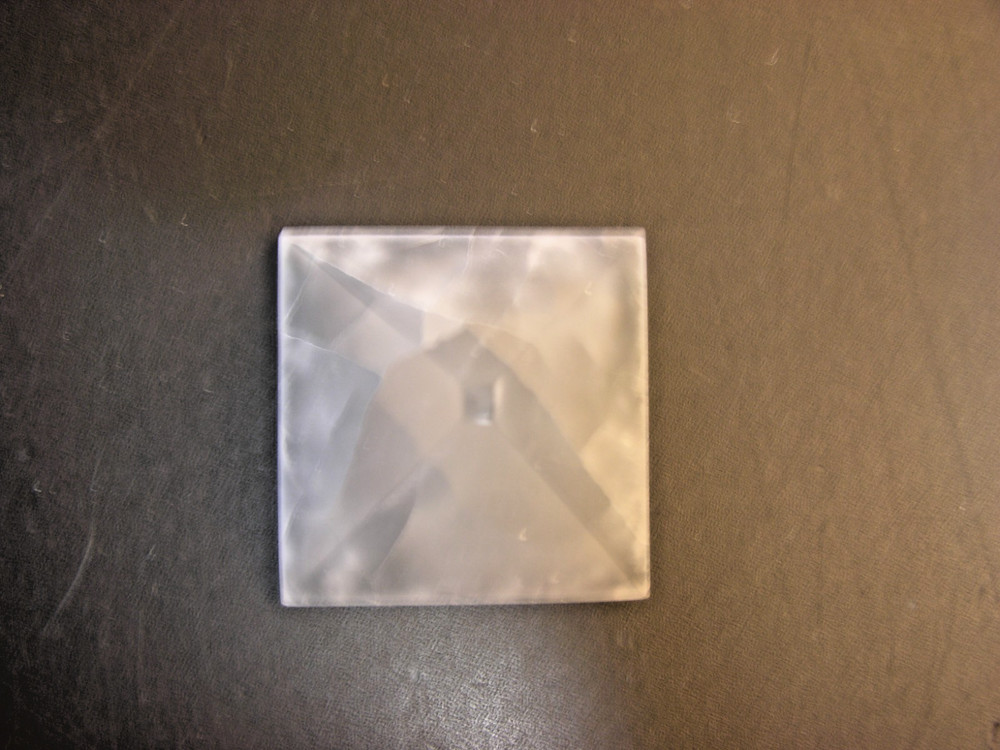 Selenite crystal pyramid 2-2.5"
