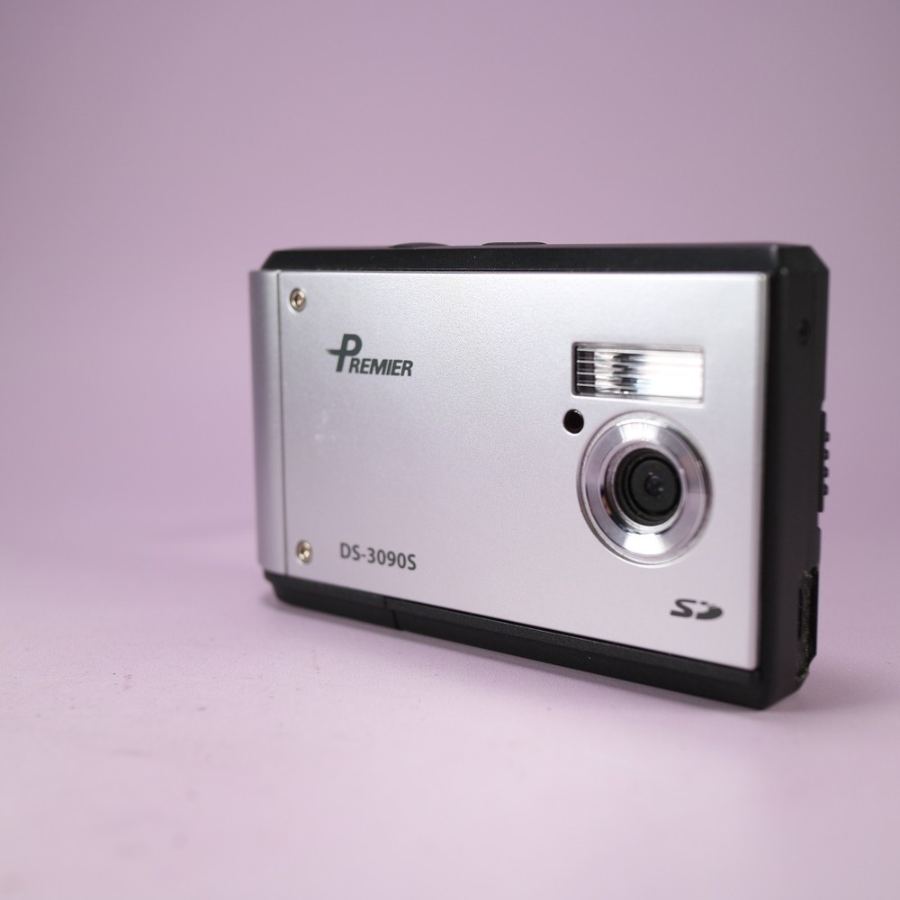 Premier DS-3090S 3.0MP Compact Digital Camera Silver Tested