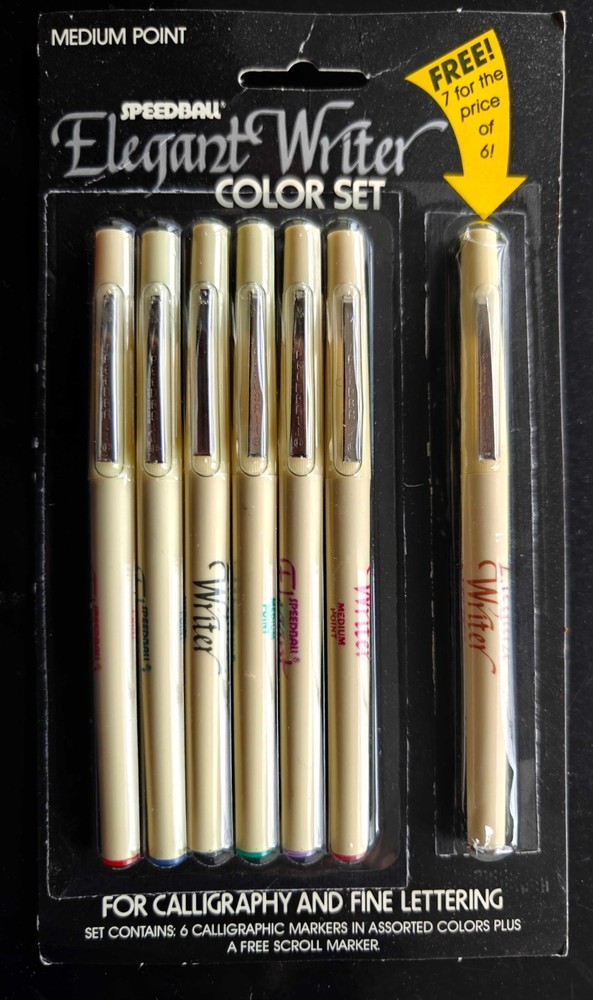 Speedball Elegant Writer Color Set
