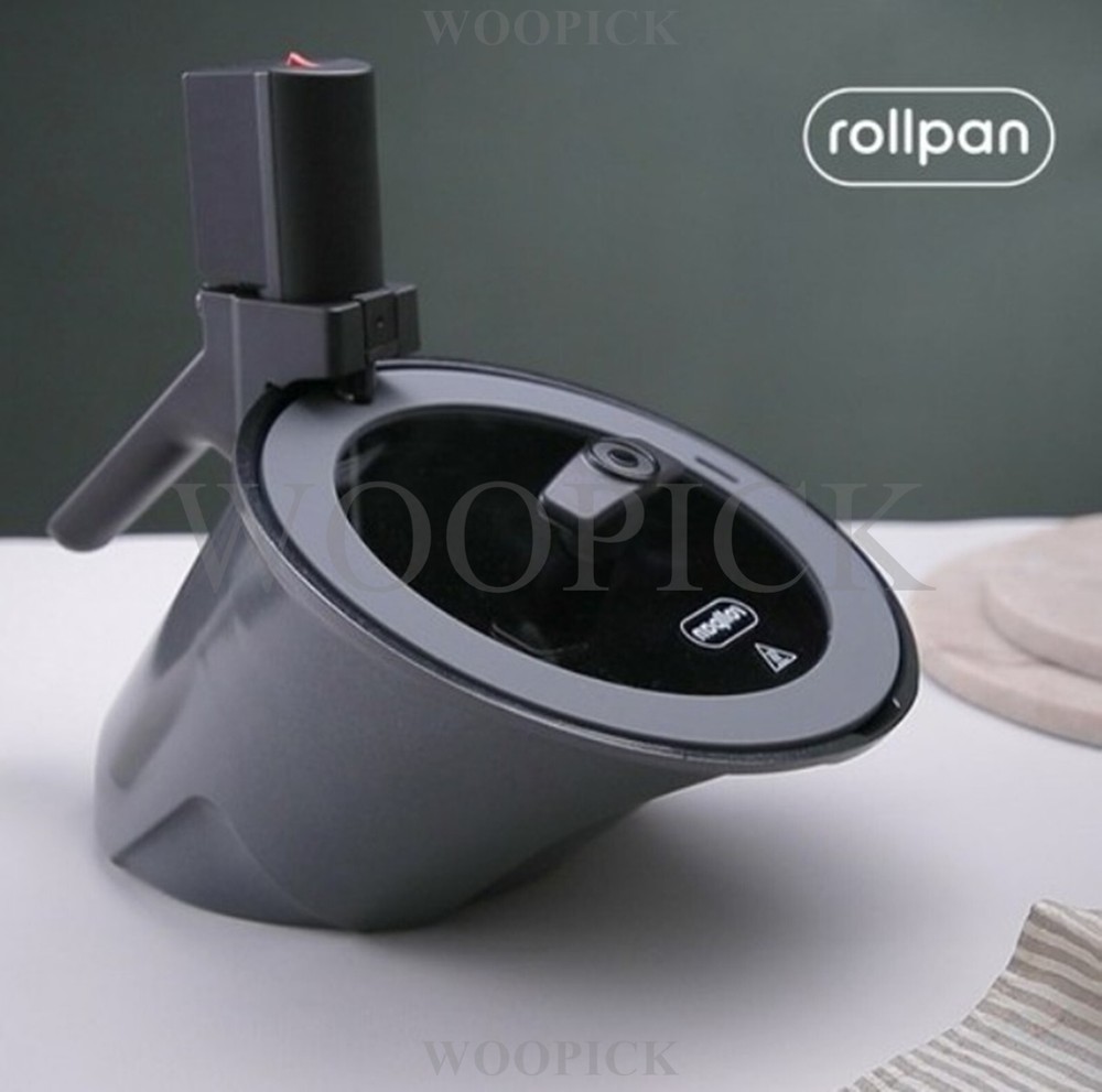 Rollkitchen rollpan Plus Camping Oven Automatic Rotation Cooking Pot Korean BBQ
