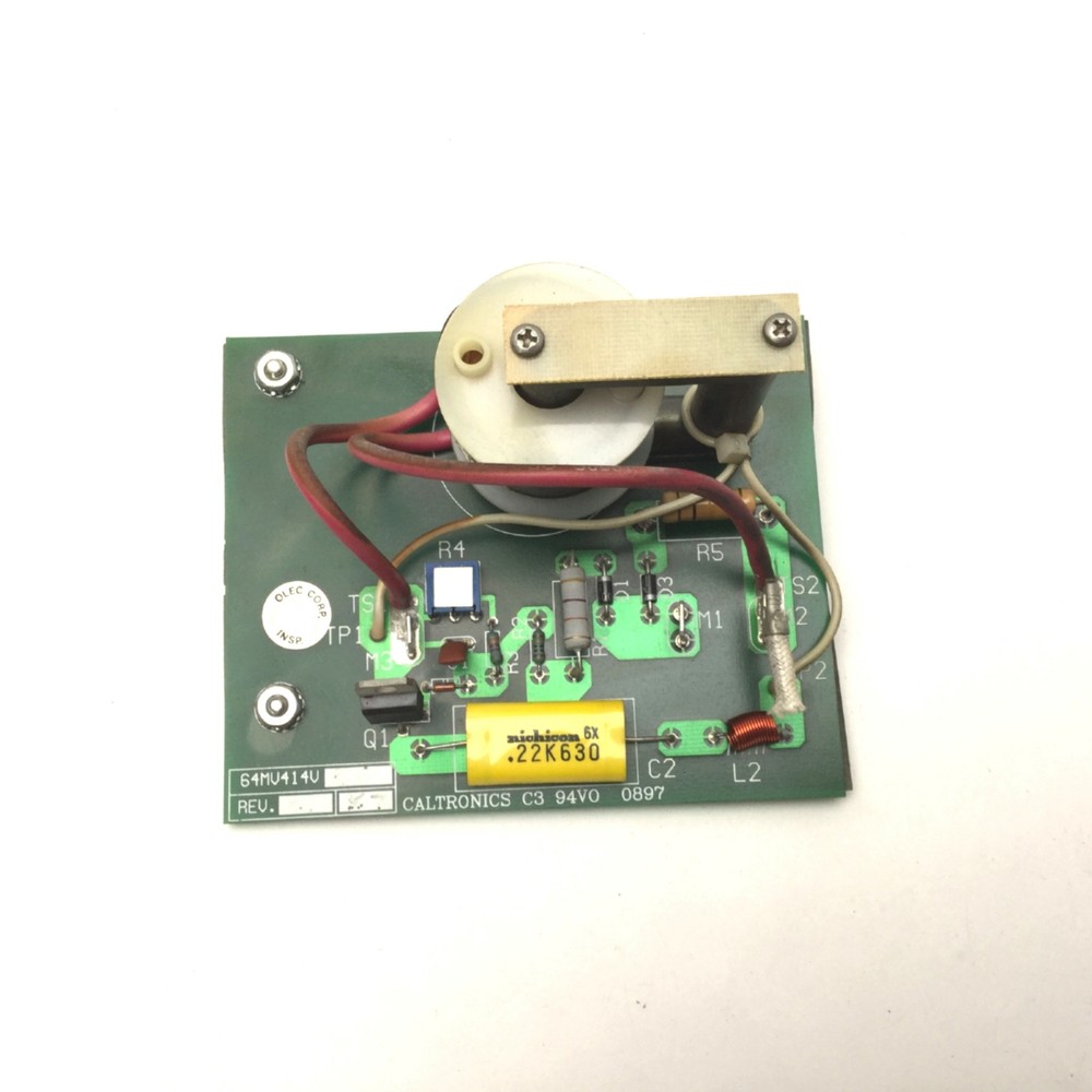 OLEC Caltronics 64MV414V00 CE 94V0 0897 J-Trigger PCB Assembly