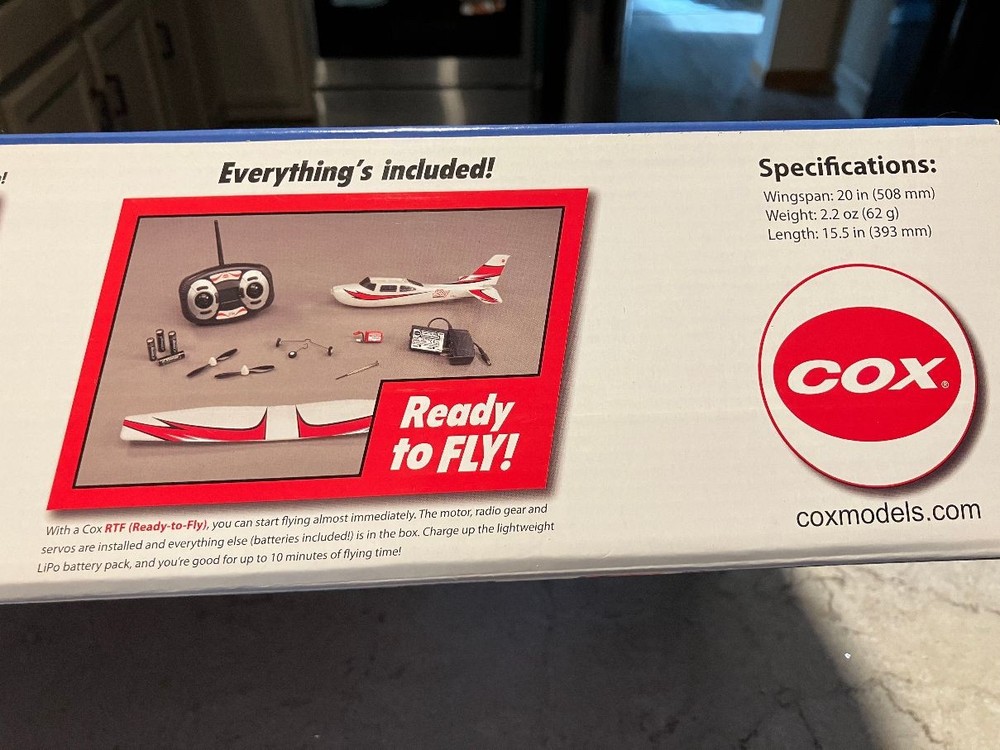 Cox Sky Ranger RC Airplane - RTF Version