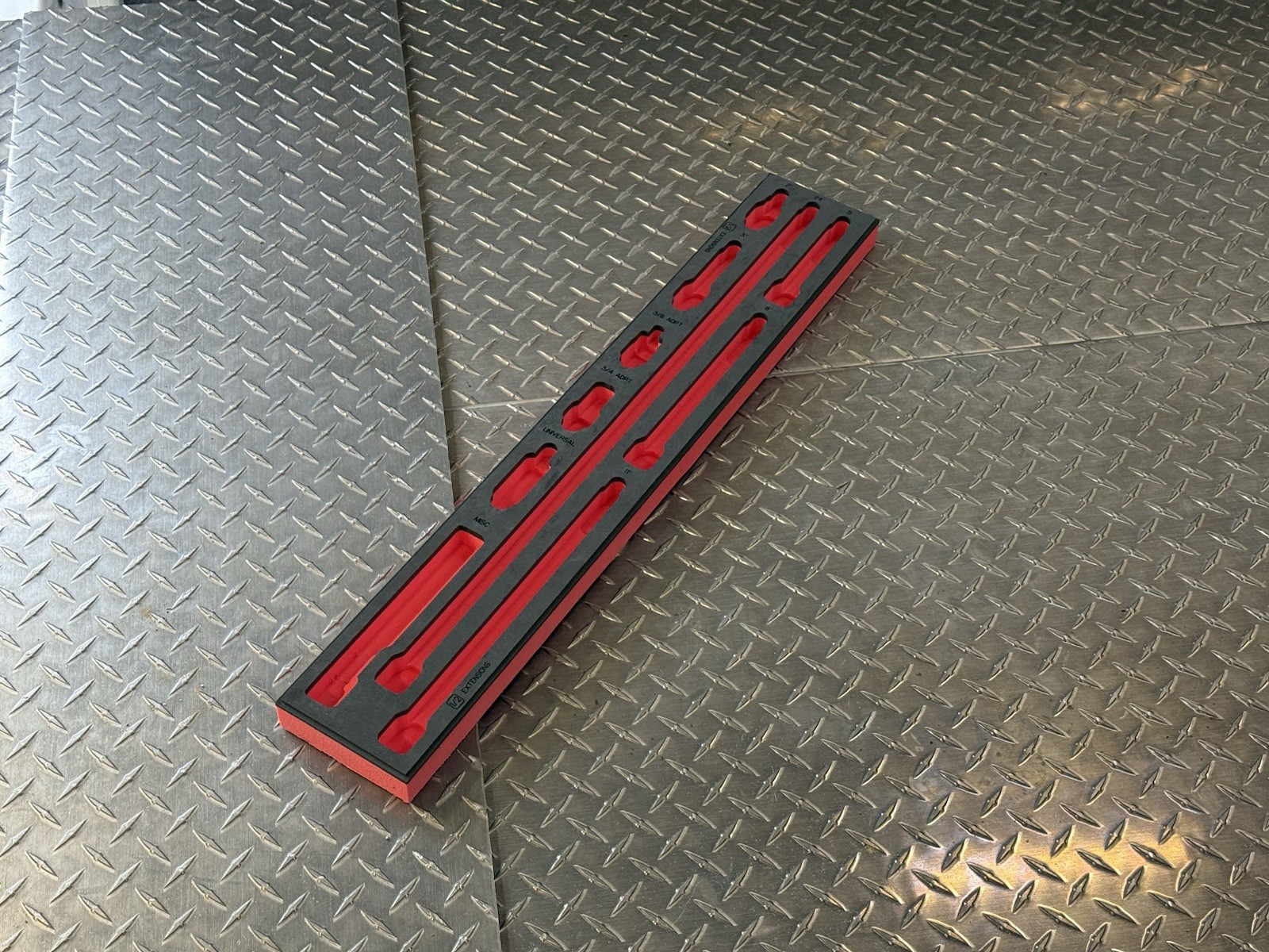 Foam Organizer for Snap-On 1/2 Extensions (9 Piece) Tool Holder