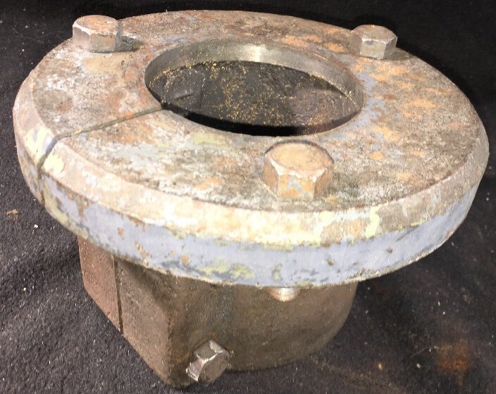 VTG Cincinnati Royal Drill Press Column Base Bracket Off A 3.5 Column