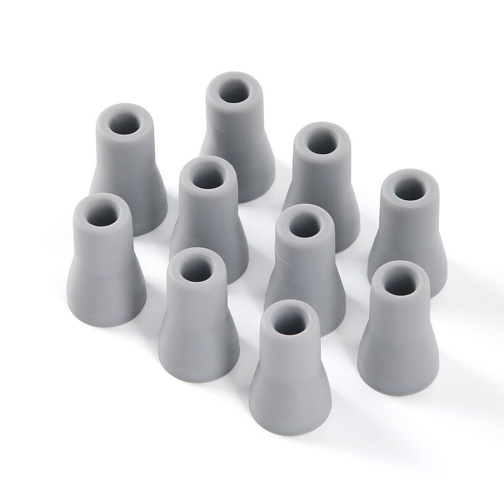 10 Pcs Dental Saliva Ejector Weak SE Suction Rubber Snap-on Adapter Replacement