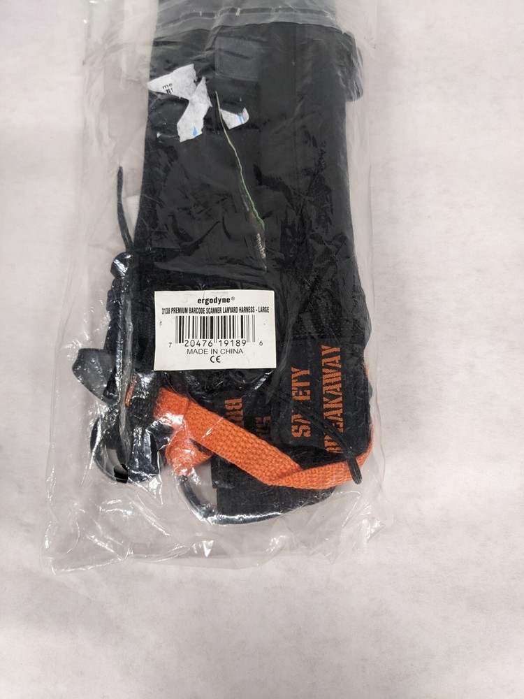 New Tenacious Ergodyne Work Gear Barcode Scanner Harness Size Large