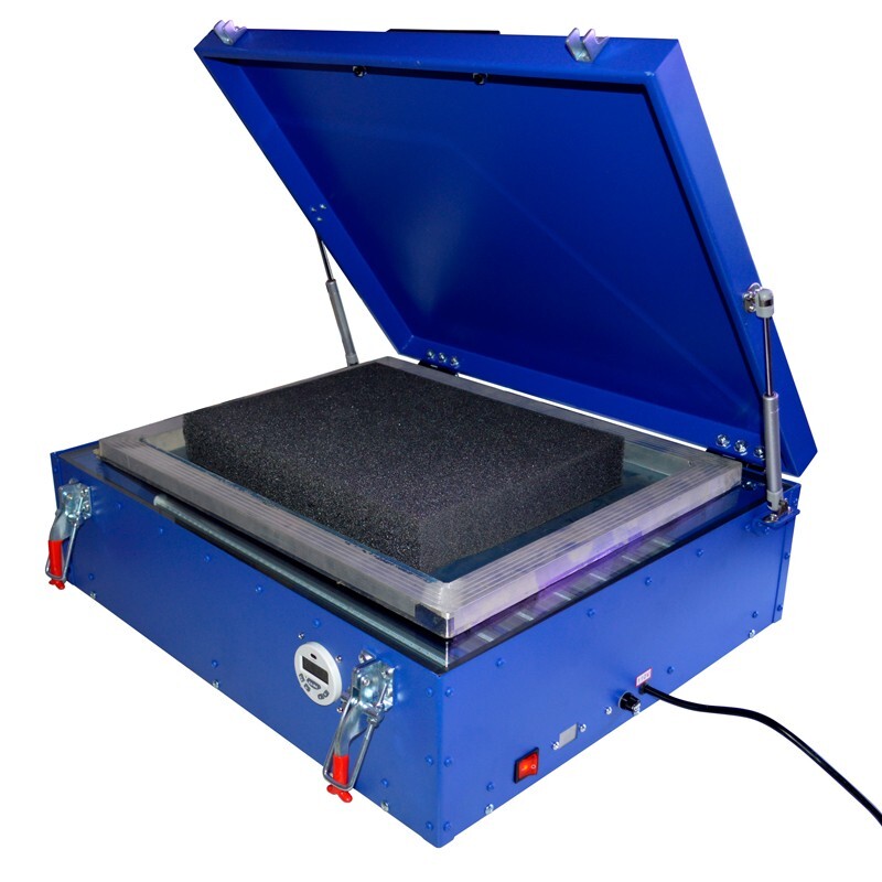 4 Color Screen Printing Kit Adjustable Printer Exposure Flash Dryer Stretcher