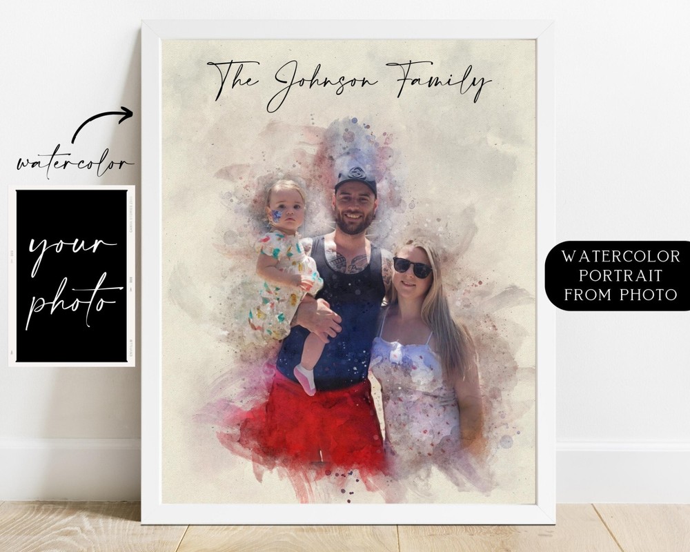 Custom Designed Water Colour