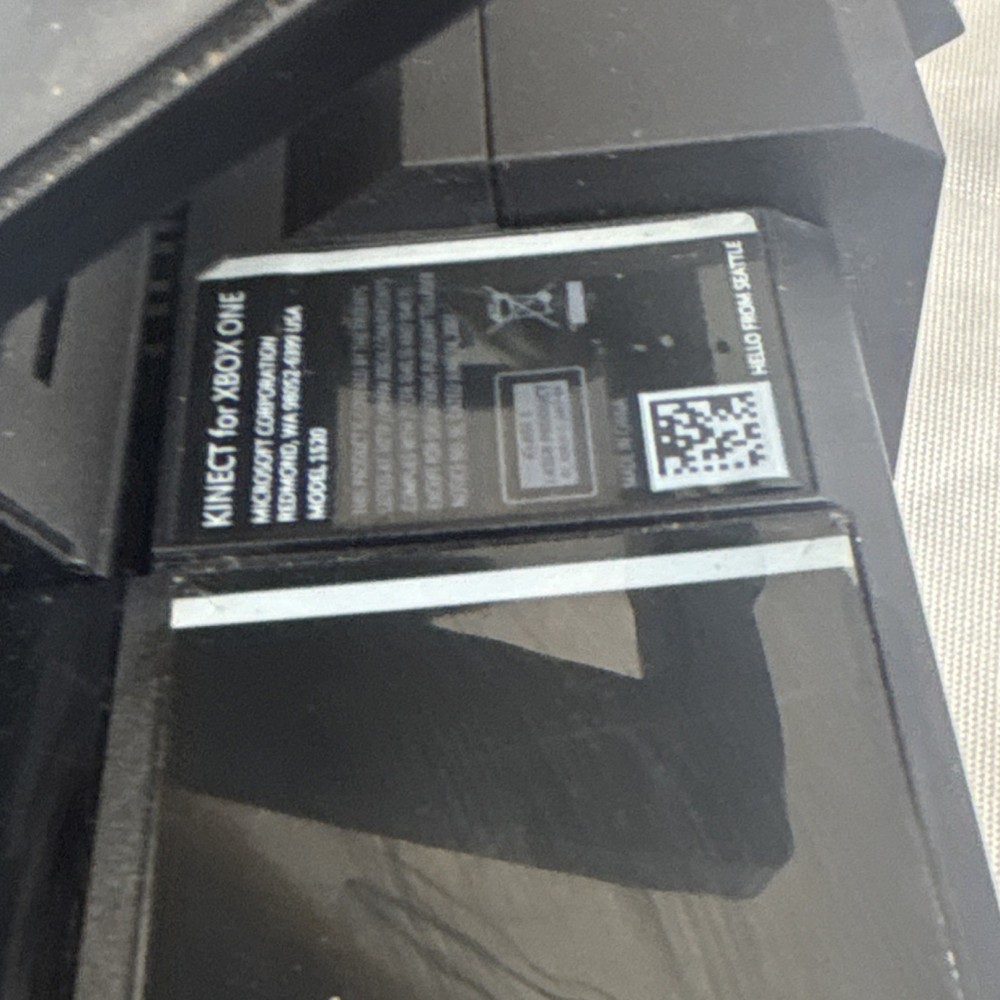 Microsoft Kinect Model 1520 Motion Camera for Xbox One Console Black Wired