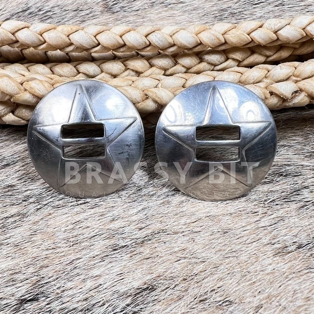 Custom Domed Slot Conchos