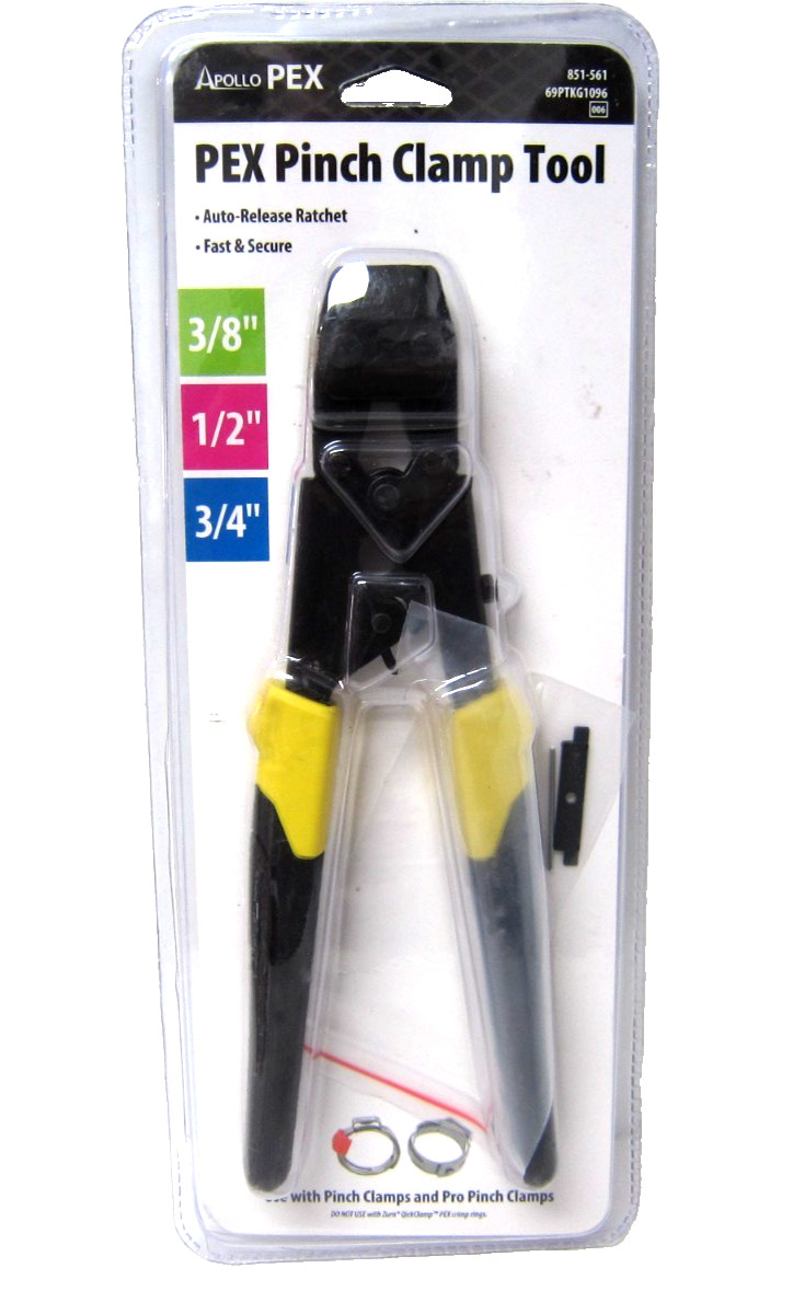Apollo 3/8 in., 1/2 in. and 3/4 in. PEX-B Quick-Cinch Clamp Tool -NEW-
