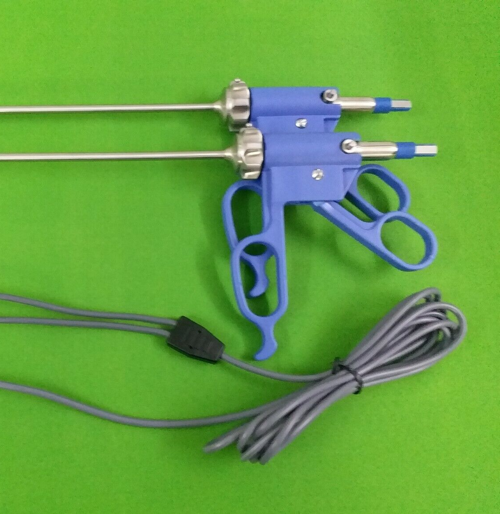 2 PC Bissinger Bipolar Forceps 5mmx330mm With Cable Laparoscopic instruments