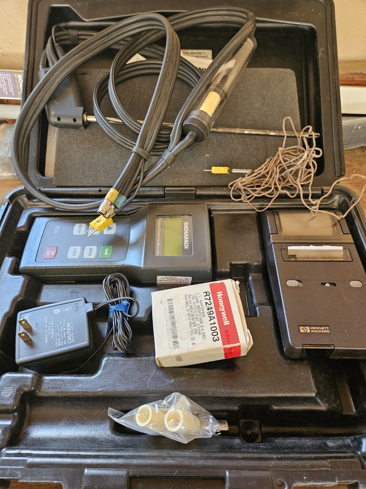 bacharach combustion analyzer