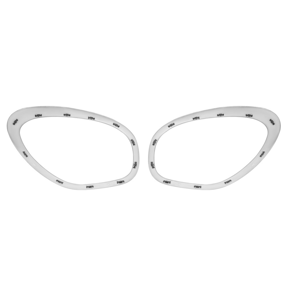 Black Headlight Trim Ring Bezel For Mini Cooper Countryman R60 Paceman 2011-2016