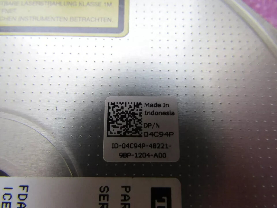 Dell 4C94P DVD DRIVE SATA