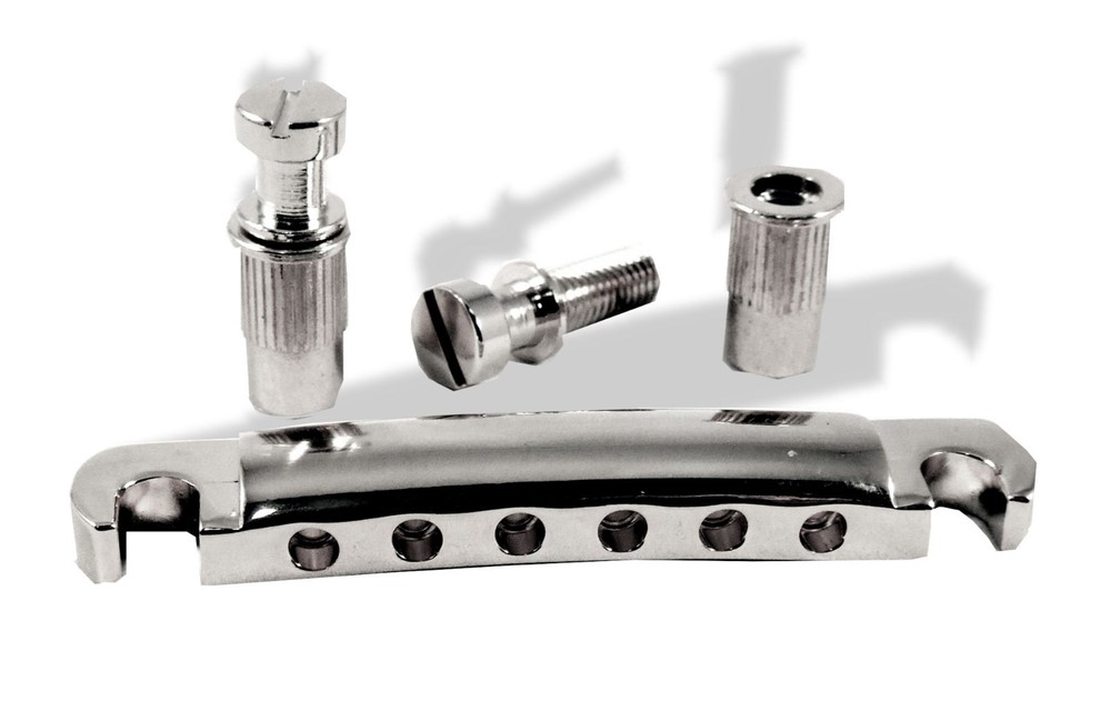 Tailstop with Posts 52.5 mm string spread Chrome 080660CH