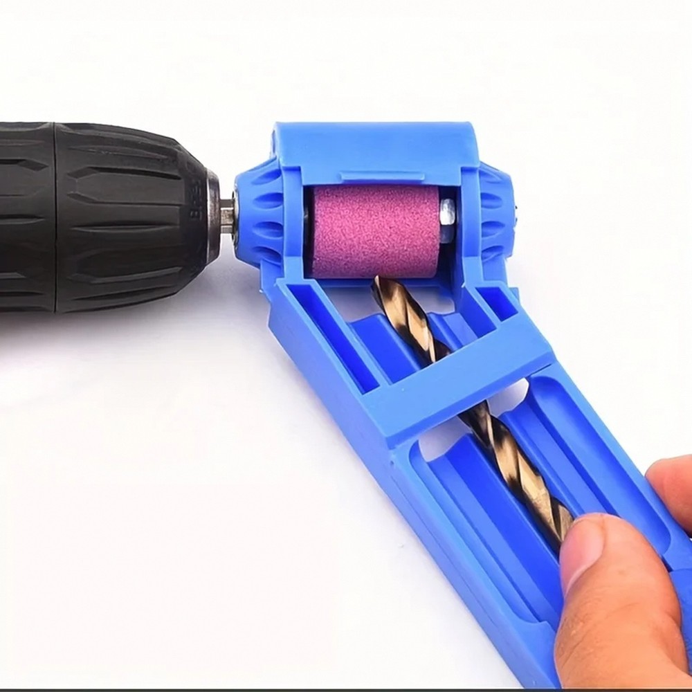 Portable Drill Bit Sharpener With Grinding Wheel For Quick Nail Bit