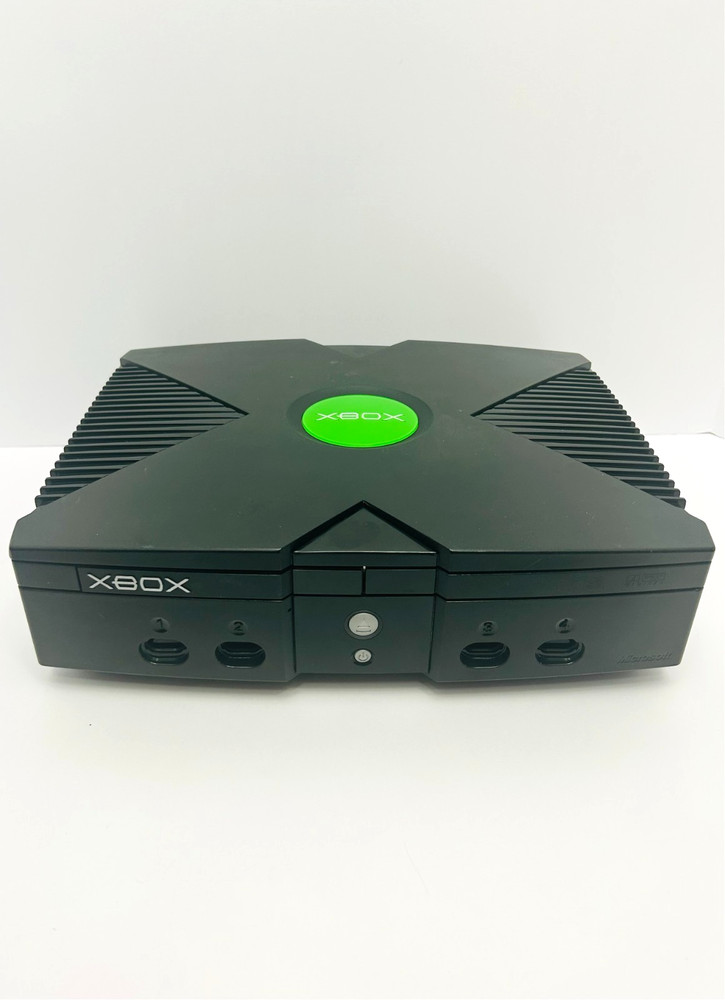 Xbox Original Console Bundle w/x2 Controllers - Cleaned - Tested