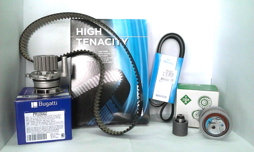 INA DISTRIBUTION KIT + WATER PUMP + BELT SERVICES FOR VW - GOLF IV (1J1) - 1.9