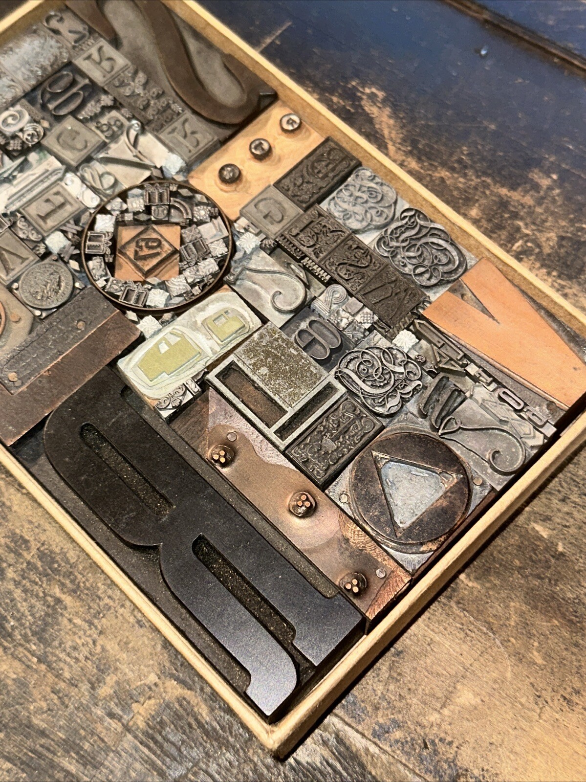 Printing Blocks Ornamentals Borders Dingbats. Wonderful Variety!! #D Beautiful!