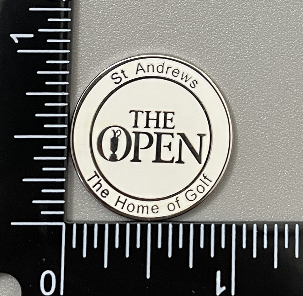The Open Championship St. Andrews 2 Sided Ball Marker British Open