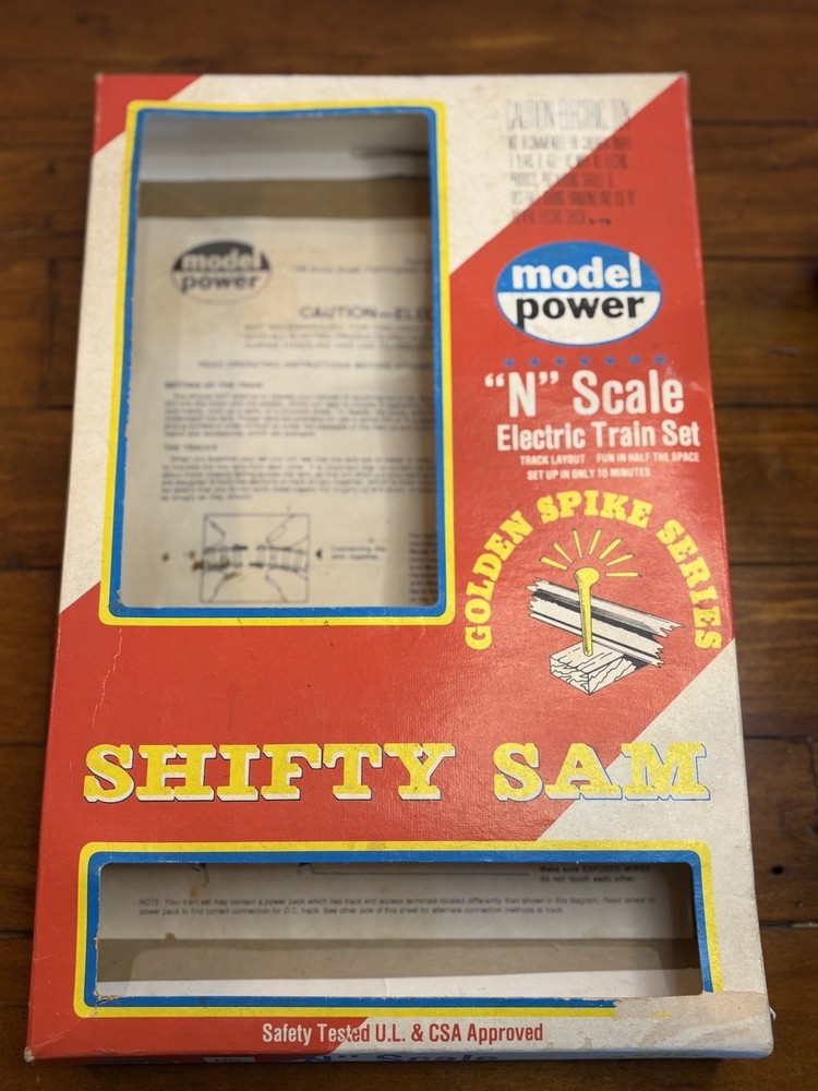 Model Power N Scale "Shifty Sam" Train Set #1180 - Preowned