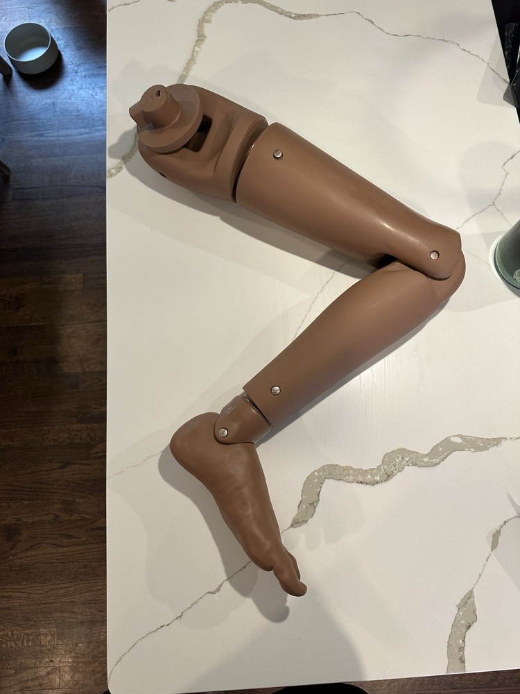 Life/form GERi/KERi Replacement Leg, Complete Left - Medium Tone