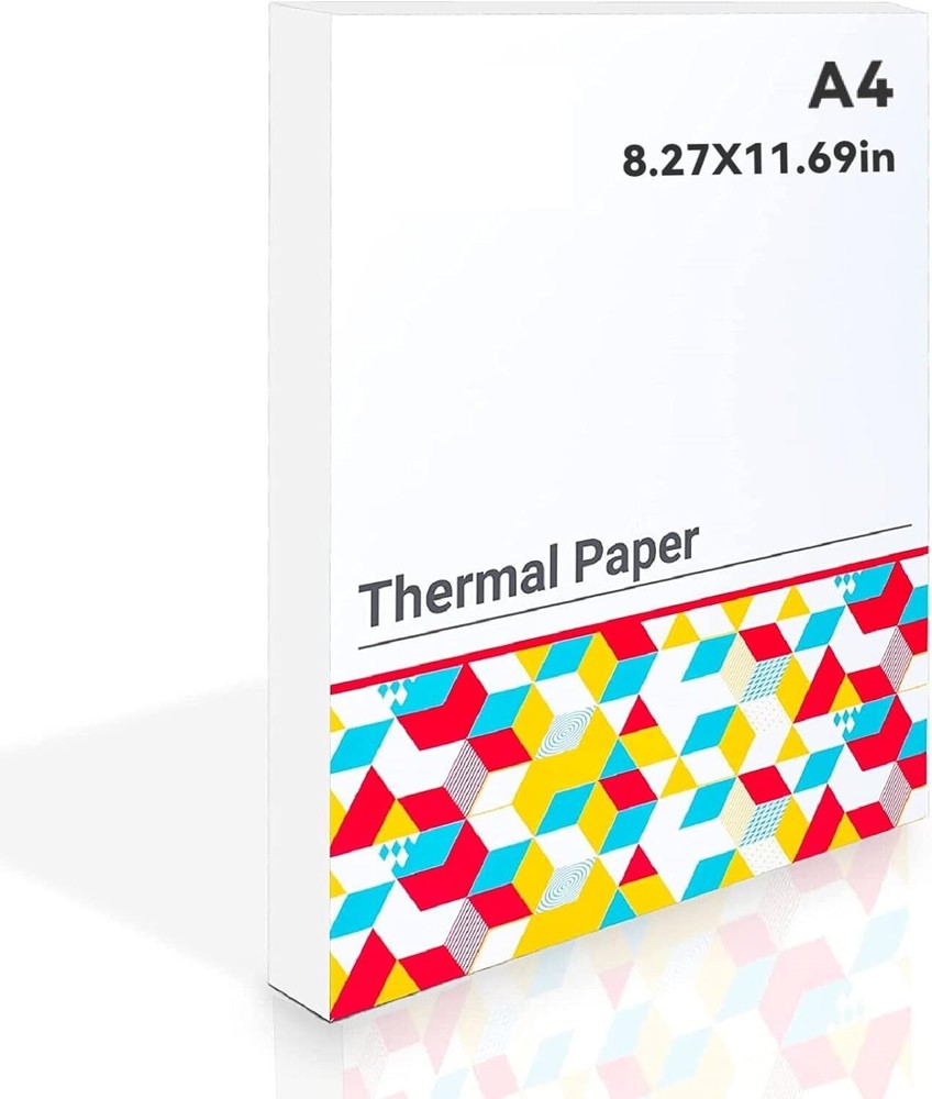 A4 Thermal paper -Multipurpose Paper Compatible for Phomemo MT800 M08F Printer