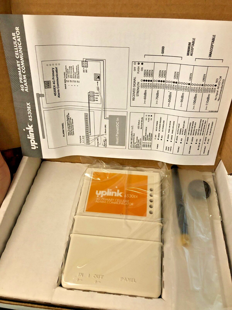 Uplink 4530EX 4G Primary Cellular Alarm Communicator