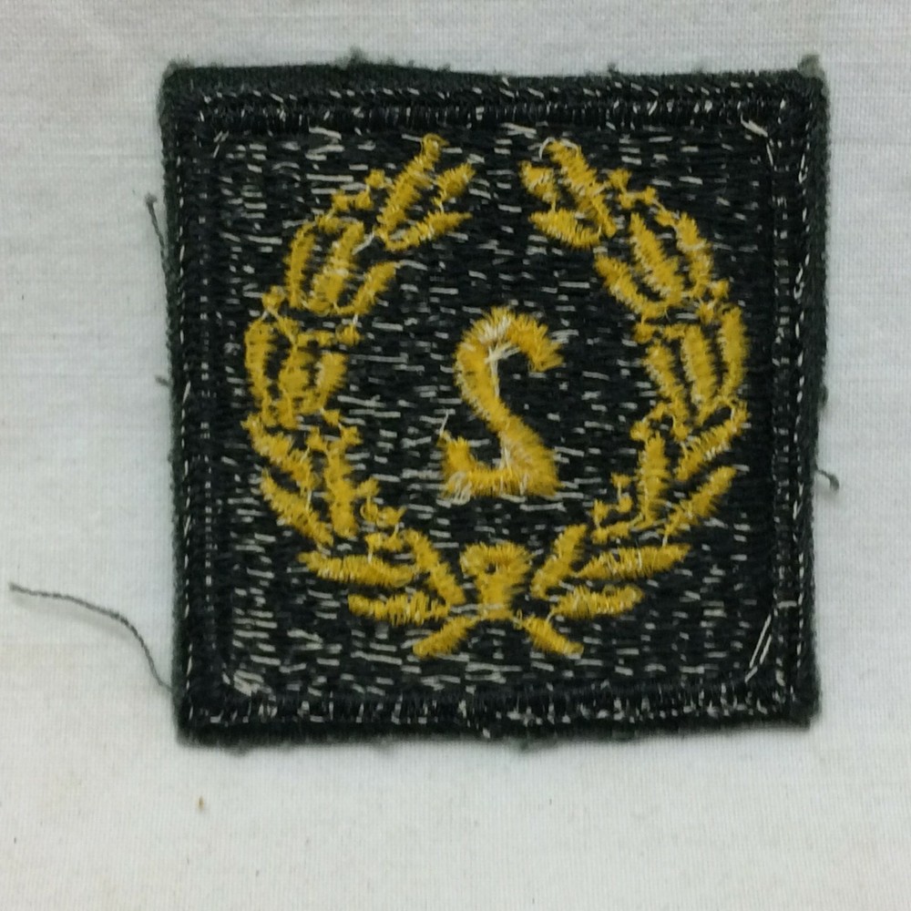 Vintage Military Patch Meritorious Unit Second Award White Back Variant