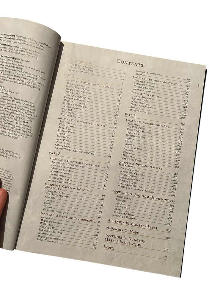 Dungeons & Dragons Dungeon Master's Guide First Print 2014