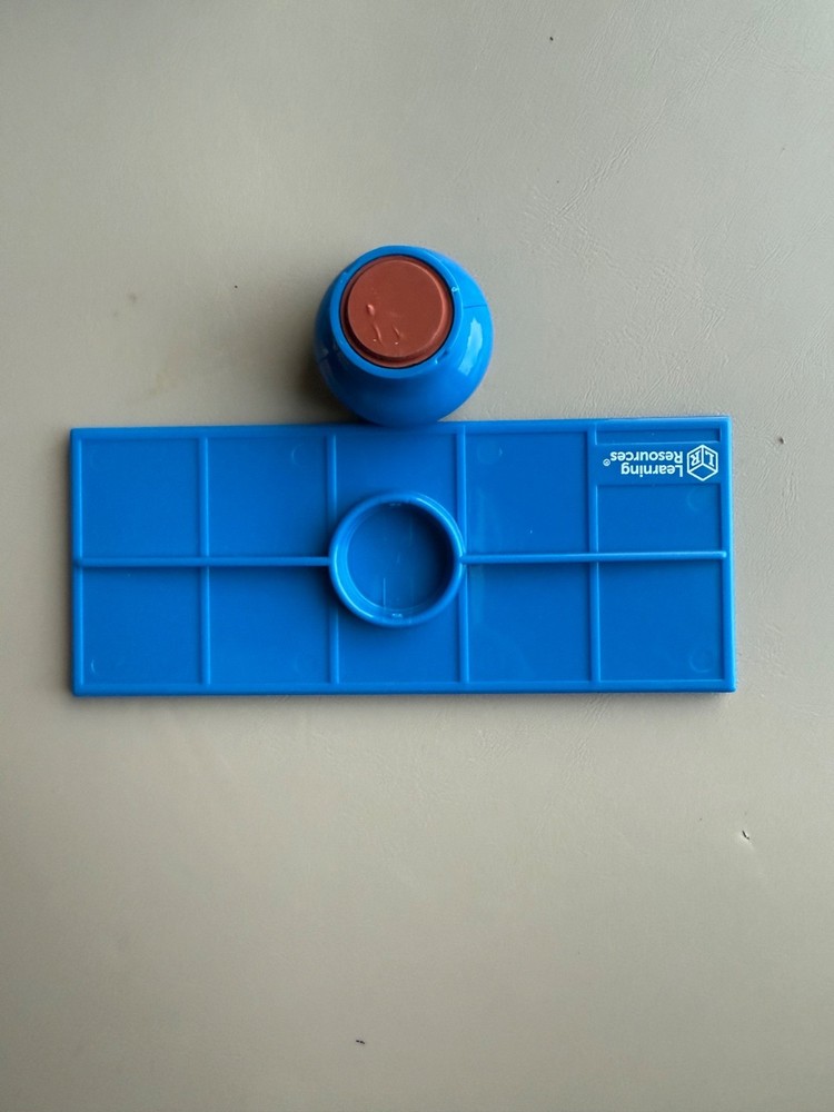 Learning Resources Ten Frame Stamp NWOB