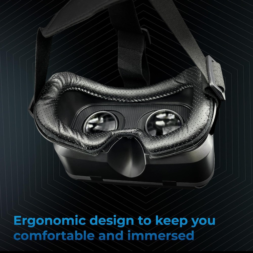 Kiiroo VR Headset for Phone - Optimized for VR Content - for iPhone, Android ...