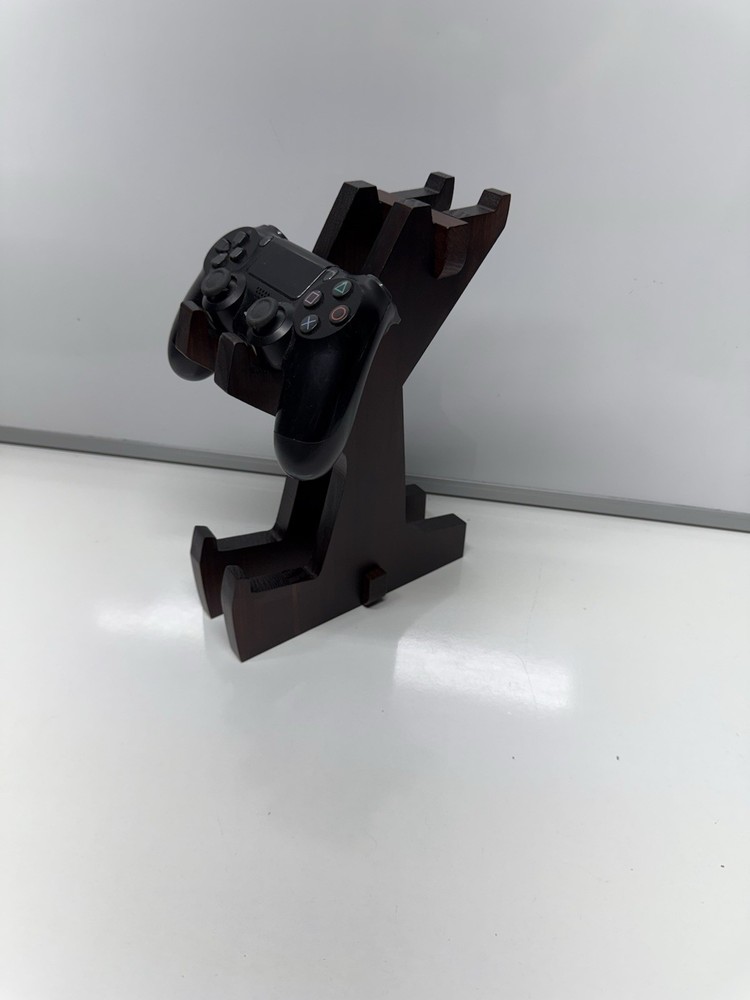 Playstation 5 PS5 PS4 Controller Stand Controller Wood Display Stand for PS5 PS4