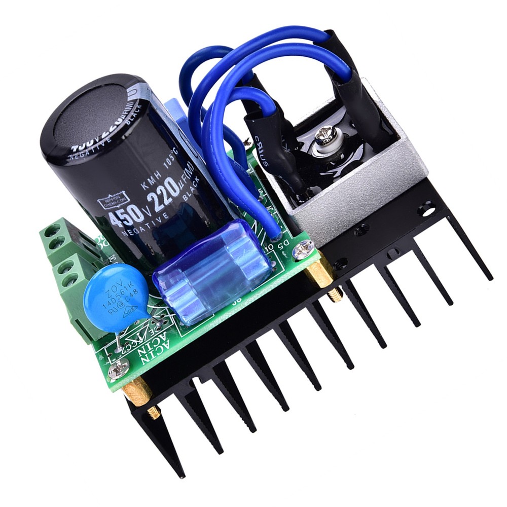 1 Pcs 0-220VAC To 0-311VDC Universal Multiple Protection Rectifier Board Module