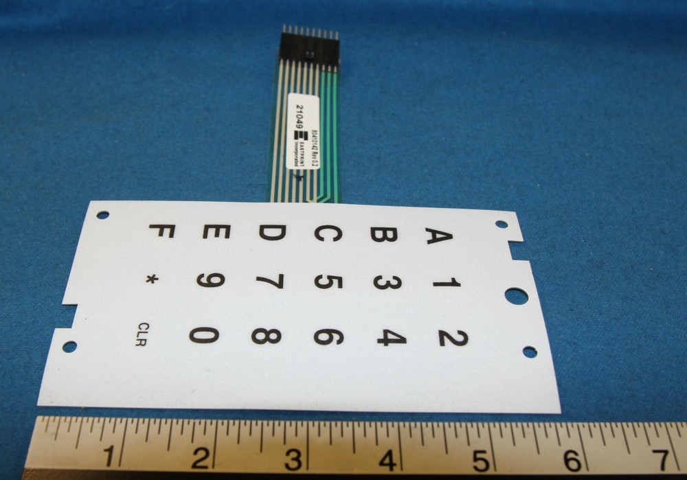 Dixie Narco BevMax 4 Keypad Switch Membrane Brand New