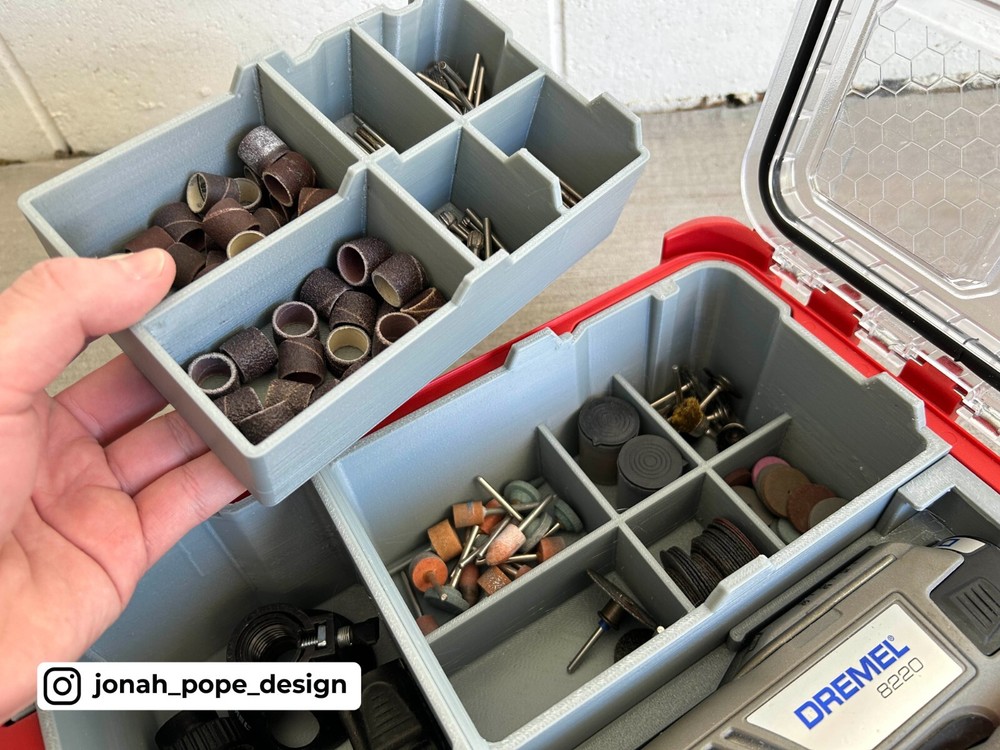 Milwaukee Packout Insert for DREMEL 8220 Rotary Tool (Insert Only)