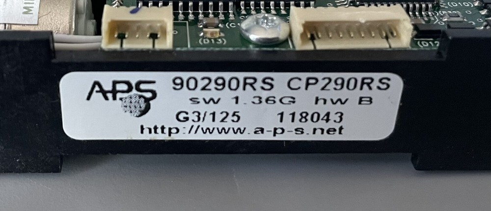 Advanced Printing Systems APS Thermal Printer CP290RS — New Open Box