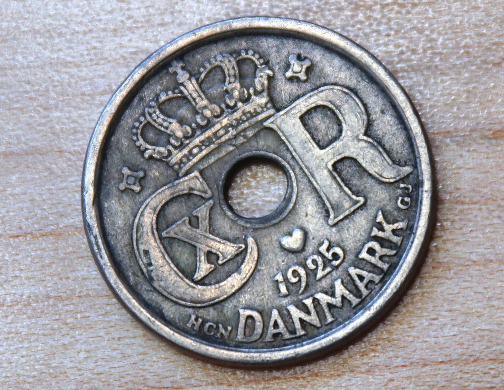 1925 Denmark 25 Ore