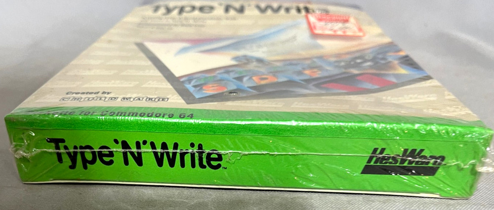 Type'N'Write Disk based Commodore 64/128 HesWare NIB! Rick Frey 1983