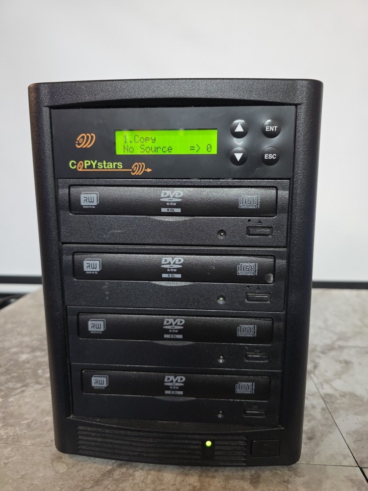 UNTESTED Copystars CD/DVD Duplicator 1-3 Target