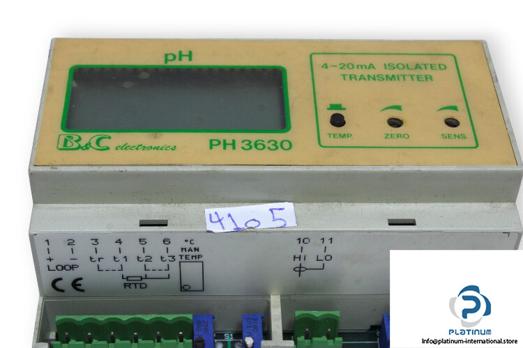 B&C PH 3630 DIGITAL TRANSMITTER