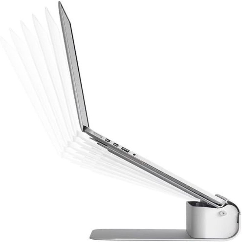 Rain Design iLevel2 Adjustable Height Laptop Stand (Patented) (Silver) silver