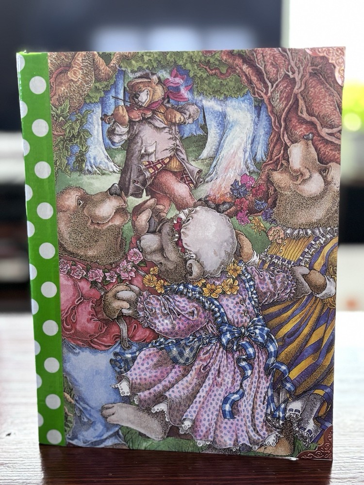 Bear Junk Journal Scrapbook Composition Book Paper